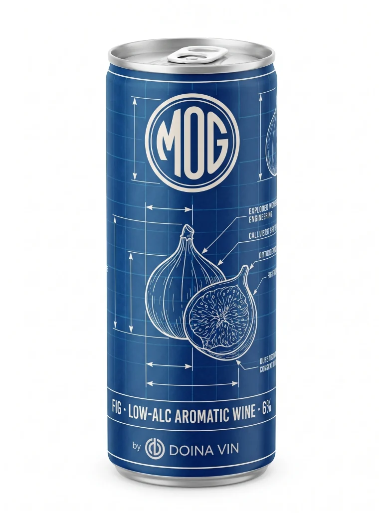 Fig — Cyanotype Technical Blueprint