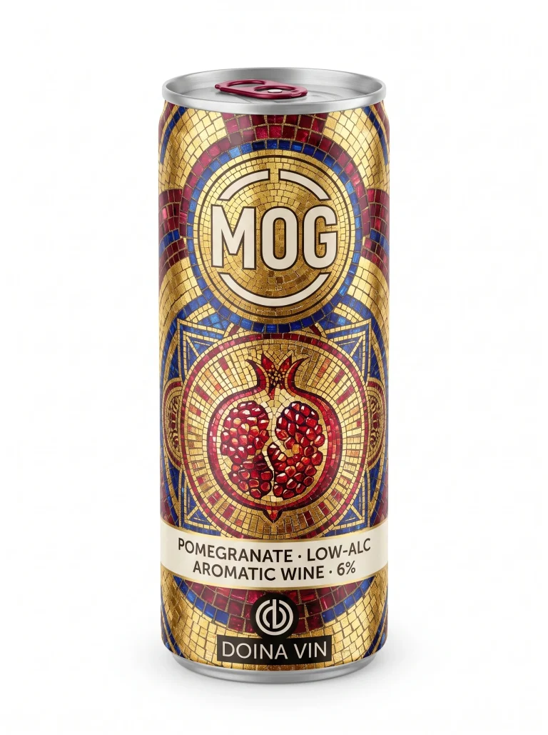 Pomegranate — Byzantine Gold Mosaic