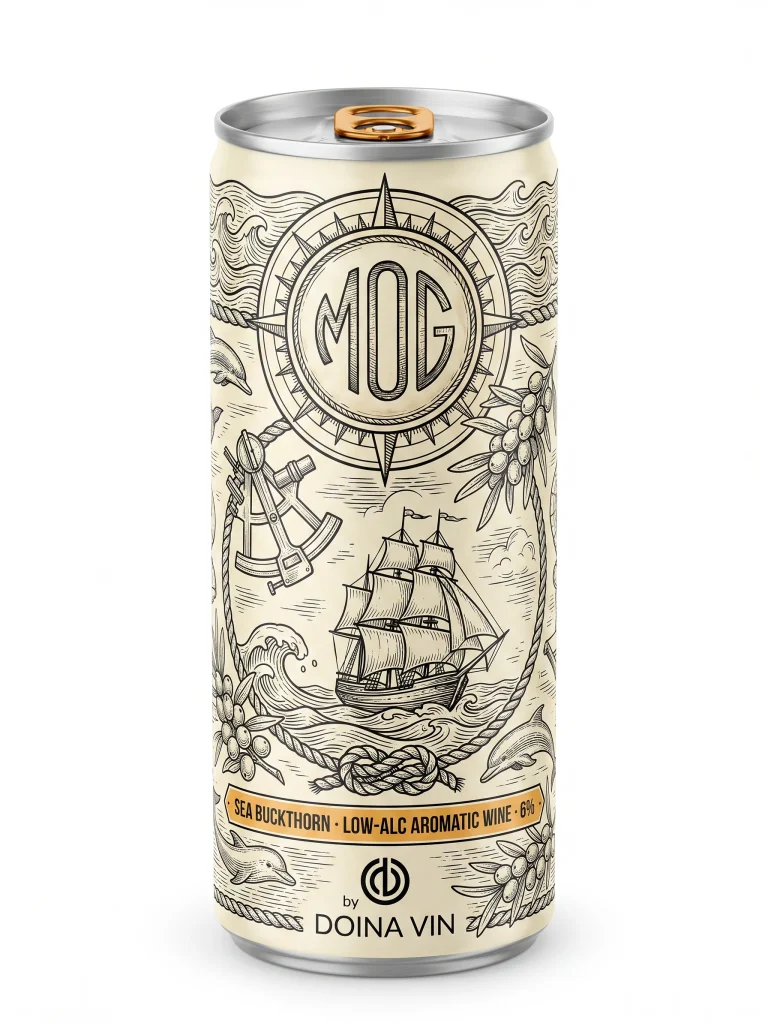 Sea Buckthorn — Scrimshaw Nautical Engraving On