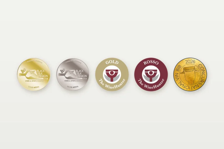 Medalii și distincții ale vinurilor Doina Vin: Black Sea Region aur și argint, WineHunter Gold și Rosso, Concursul Național Vin Bag-in-Box 2026