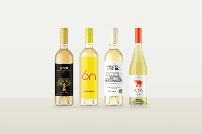 Vinuri albe demidulci: Arborele Muscat, 6N Muscat, Château d’Étoile Chardonnay și Lucky Muscat